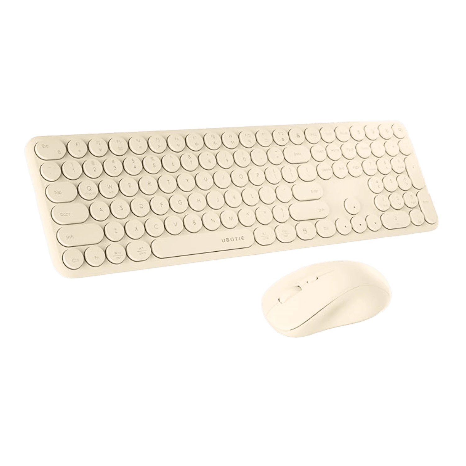 Beige Wireless Mechanical Keyboard