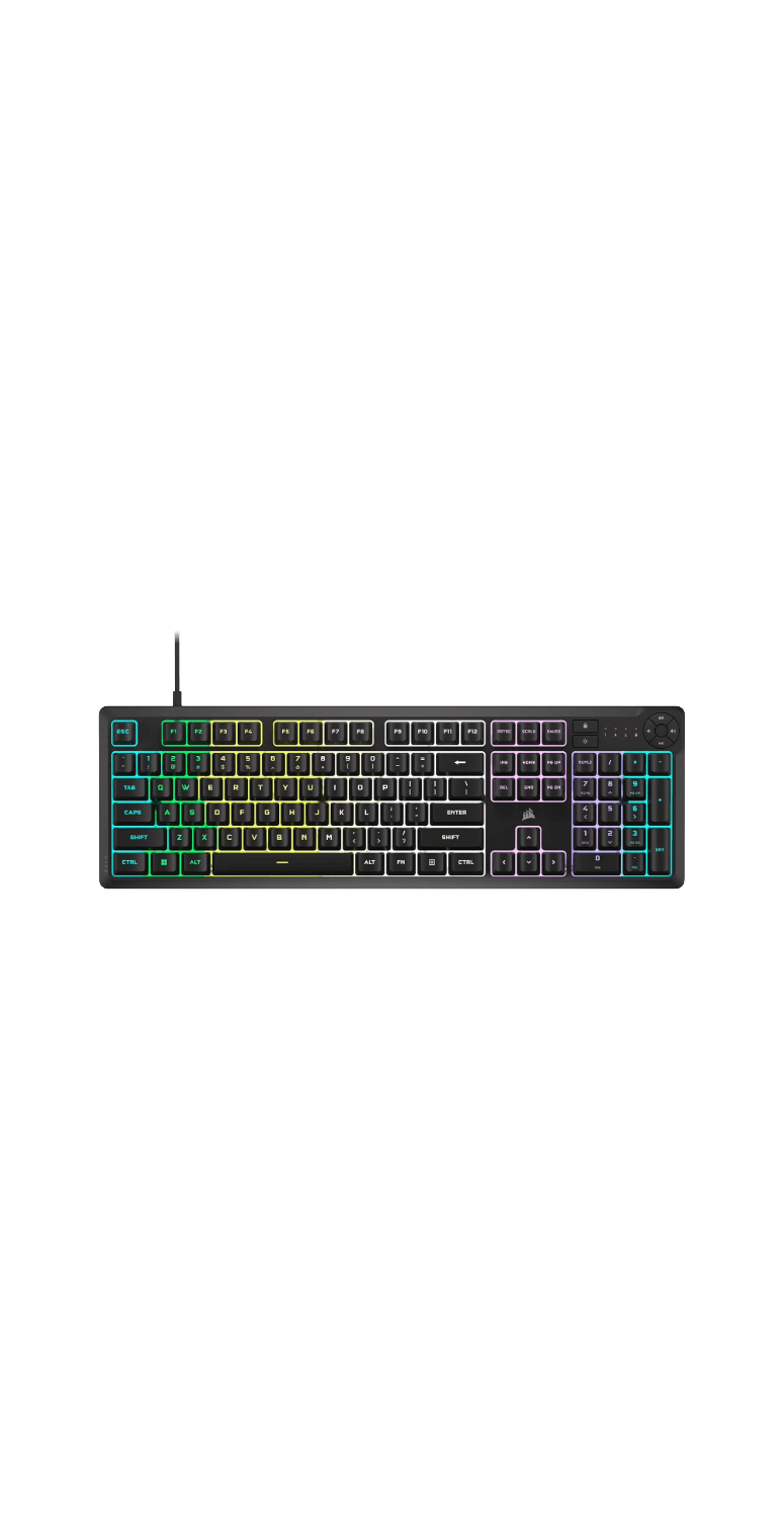 Corsair K55 RGB Wired Keyboard