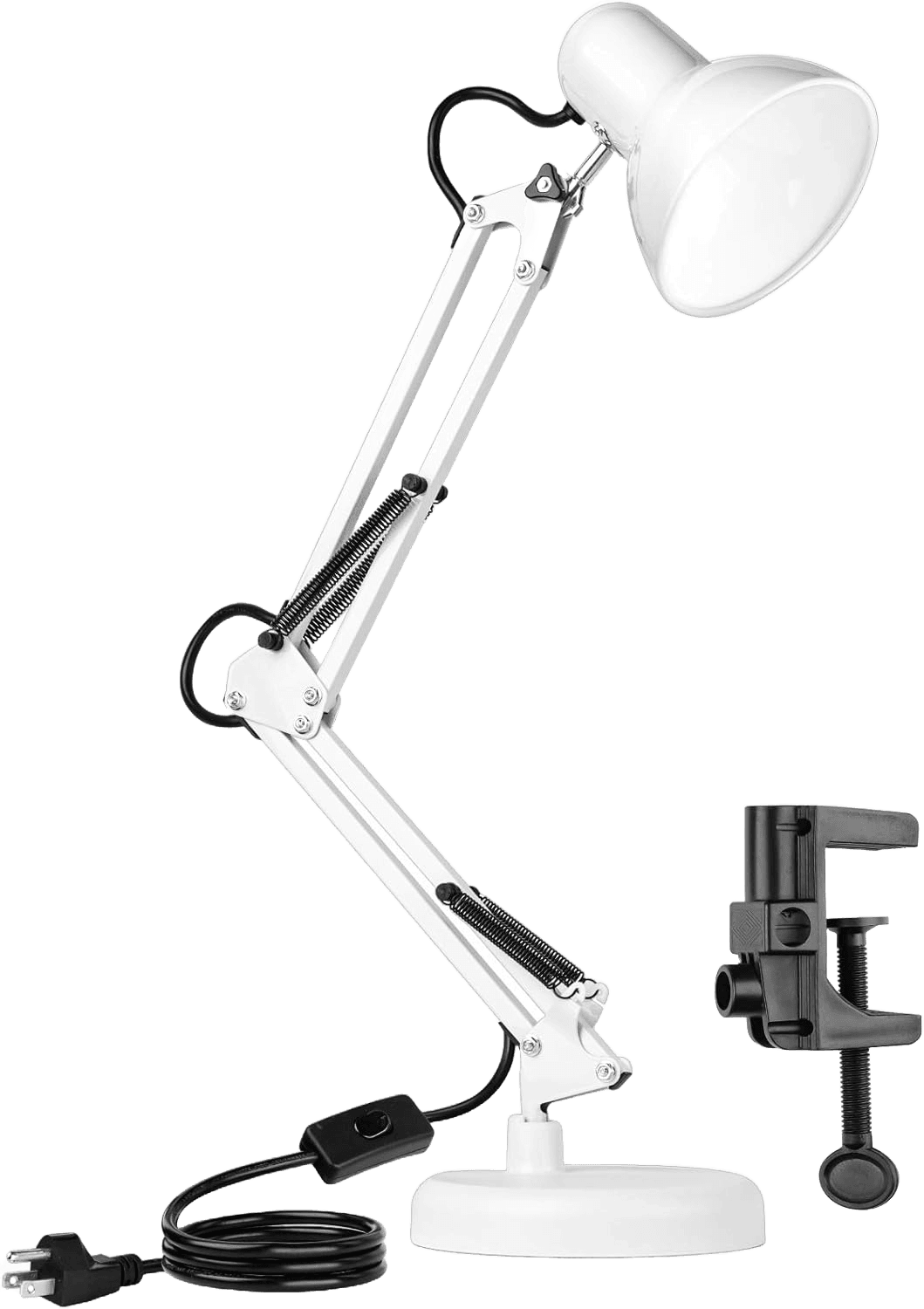 Matte White Desk Lamp (Warm Light)