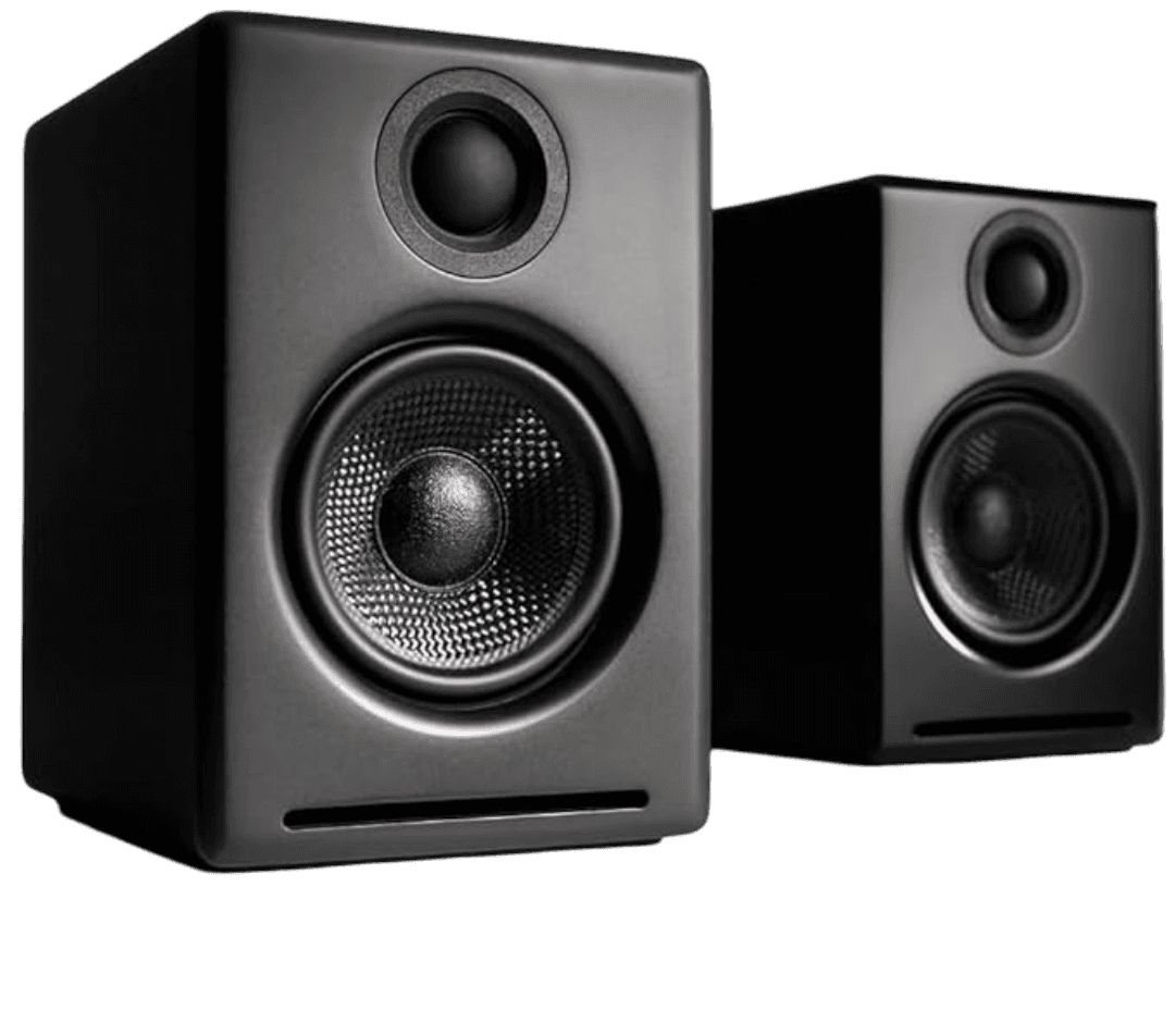 Audioengine A2+ Desktop 24 Bit Wireless Bluetooth Desktop Speakers